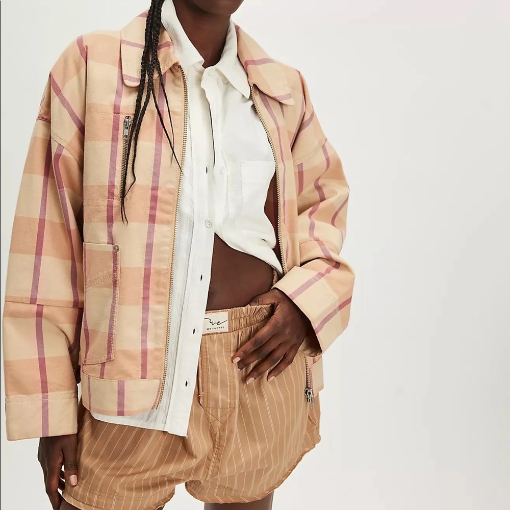 Free People We the Free Sally Canvas Jacket size small NWT